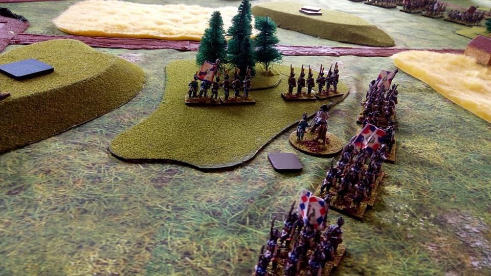 3ème division française qui marche sur la grande colline.jpg